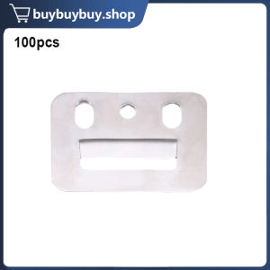 100Pcs Stainless Steel Clip For WPC Wall And Ceiling Fluted Cladding Clip