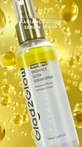 [Live Extra]Glad2Glow White Truffle Radiance Glow Serum Spray 100ml Essence Glossy Deep Hydrating Face Serum Mist
