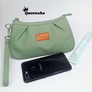 DOMPET WANITA POUCH MEIRA BY QUEENSHA DOMPET HP DOMPET KUNCI DOMPET WANITA ANTI AIR