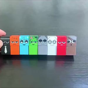 Sprunki Incredi magnetic building blocks cubes changeable DIY assembly building blocks toys childrens educational toys gifts for kids