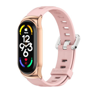 MIJOBS Strap for Xiaomi Mi Band 6 5 Strap NFC Global Version Miband 6 Bracelet Waterproof Sport Band Wrist Strap for Mi Smart Band