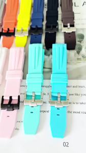 Dây đeo đồng hồ nam Rolex Submariner xanh thay thế GMT Dây đeo đồng hồ Greenney Submariner 20mm Phụ Kiện Đồng Hồ Đeo Tay