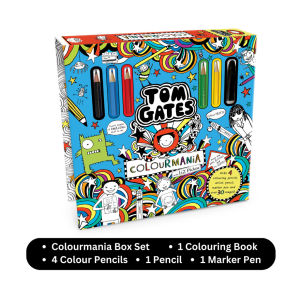 Disney Stitch Colourmania Colouring Book Gift Set With Felt Tip Pens For Kids