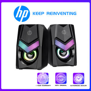 HP DHE6000 2.0 Loa Giải Trí Đa Phương Tiện USB Mini Âm Thanh Vòm Stereo Âm Thanh Ánh Sáng Tuyệt Vời Cho Máy Tính Xách Tay Máy Tính Để Bàn TV Điện Thoại Di Động