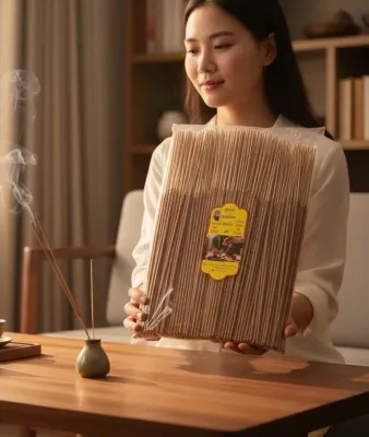 Nhang Gừng THIÊN AN Nhang Thơm Sạch Hương thơm dịu | Nhang thơm thờ cúng
