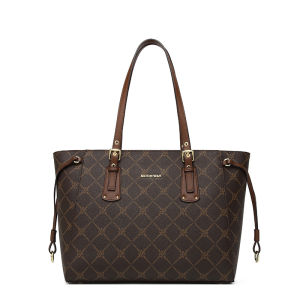 MKF Womens Bag 2023 Trendy tote bag shoulder bag large-capacity bag mommy bag versatile retro style new model