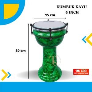 Termurah Calti Dumbuk Pinggang/ Darbuka Anak Mika 6 inch