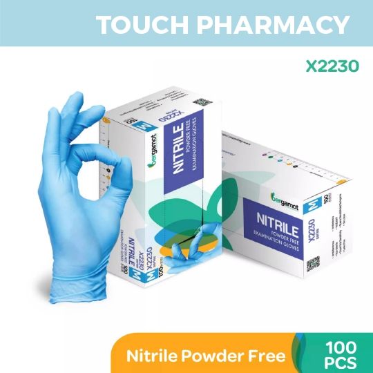 Bergamot Nitrile Powder Free Examination Glove 100s box Nitrile