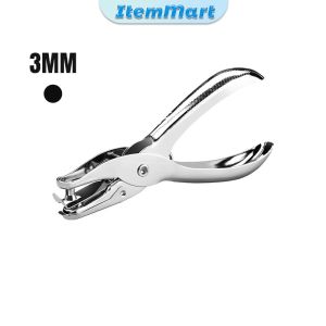 Item 3mm/6mm Single Hole Puncher Office Equipment Accessories for Paper Organizer DIY Handicrafts