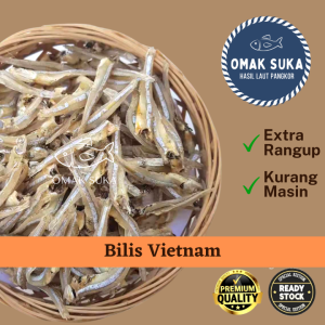 Ikan Bilis Saiz M (200g / 500g) Murah