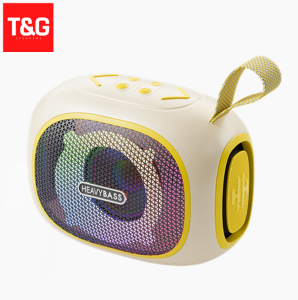 HEAVY BASS-24 TWS Bluetooth V5.4 Compact & RGB Colorful Lights Subwoofer Sound with Multiple Playback Modes Speaker
