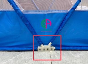 Khớp nối chốt định vị thay thế cho Màn xếp thông minh gấp gọn khung nhựa (giá bán 1 chiếc)