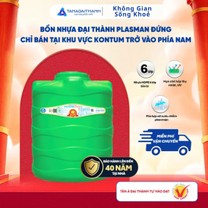 Bồn nước nhựa đứng Tân Á Đại Thành Plasman 1.000L bảo hành 40 năm miễn phí vận chuyển  (Chỉ bán tại miền Nam)