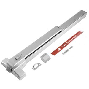 70-104cm(27.5"-41") Push Bar Lock Commercial Emergency Bar Panic Exit Device Suitable for Wood Metal Door