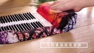 มาร์ลีย์ ชุดเครื่องมือวาดภาพด้วยดินสอสำหรับผู้เริ่มต้น ระดับเริ่มต้น ชุดดินสอวาดภาพศิลปะมืออาชีพแบบม้วน