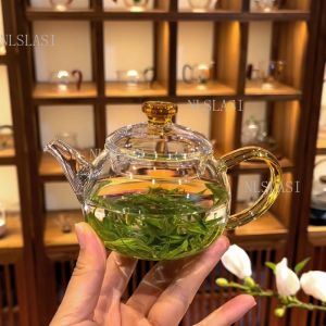 Glass Teapot High Temperature Resistant Small Capacity Teapot Household Personal Tea Maker Chinese Style Kung Fu Tea Set2026