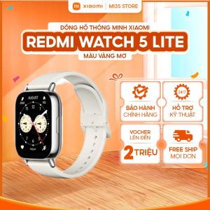 Đồng Hồ Thông Minh Xiaomi Redmi Watch 5 Lite | AMOLED 1.96" Pin 18 Ngày Nghe Gọi Bluetooth GPS