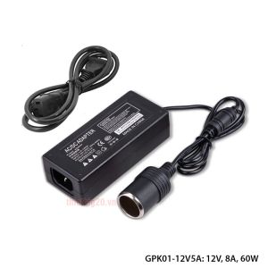 Máy bơm lốp ô tô TỰ NGẮT màn hình LED điện tử dung tích xi lanh 22 tích hợp đèn chiếu sáng