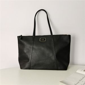 MANGO MNG Classic Shoulder Tote Bag (Black Blue Camel Nude)  *premium work women handbag top handle laptop travel