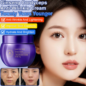 Cordyceps Gentle Skin Care Cream Moisturizing Anti-Wrinkle Lightening Firming Light Line Artifact 人参虫草抗皱紧致霜