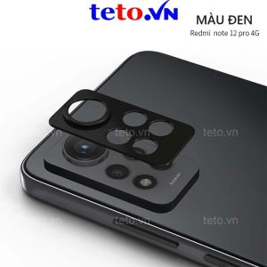 Miếng Kim Loại Bảo Vệ Camera Xiaomi Redmi Note 12 Pro Note 12 4G/ 5G - HỢP KIM NHÔM Miếng dán camera Chống Trầy Xước