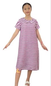 DRESS TURUN NAIK MOTIF SALUR REMPEL l TURUN NAIK SALUR REMPEL