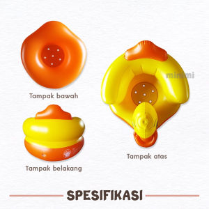 Minimi Sofa Tiup Kursi Pompa Bayi Kursi Makan Bayi Belajar Duduk Motif Beruang Ada Musik