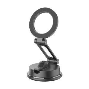 New Car Mobile Phone Holder 360 Rotatable Suction Cup Cell Phone Mount Foldable Magnetic Car Phone Holder for Car Dashboard