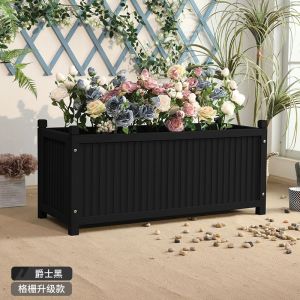 Planter Box Rectangle Plant Pot Large Large Internet Celebrity for Planting Vegetables Rectangle Plant Pot Large Planting 35
