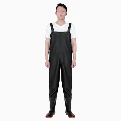Raincoat Jumpsuit Water Wading Jumpsuit Unisex Waterproof And Wear-Resistant High-Quality Raincoat Field Wading Work Jumpsuit Fishing Raincoat