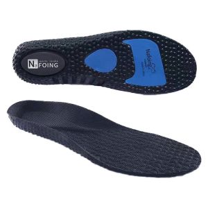 1pair Air Cushion PU Elastic Insoles Soft Shock Absorption Rebound Shoes Pad for Running Sport Shoes