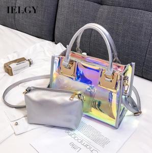 IELGY Túi Vuông Nhỏ Đeo Một Bên Vai Thời Trang Trong Suốt Phong Cách Hàn Quốc Cho Nữ