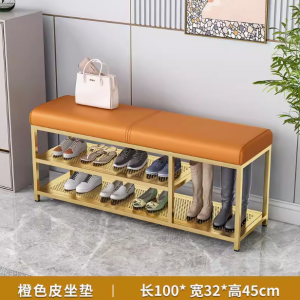 Outdoor Shoe Rack Bench With Storage Shoe Rack With Seat Shoe Rack Bench Luxury  Shoes Cabinet Simple and Elegant 鞋凳 鞋架