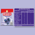 Alaska Yoghurt Blueberry Ready to Drink Milk 90ml - Pack of 12. 