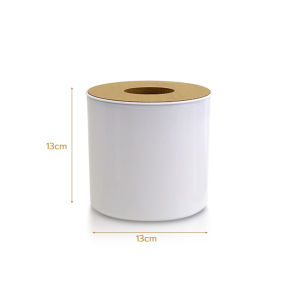 กล่องทิชชู่ฝาไม้ไผ่ กล่องใส่กระดาษทิชชู่ กล่องทิชชู่มีฝาปิด Tissue box สำหรับห้องนั่งเล่น สำนักงาน ร้านอาหาร มีฝาปิด ฝาไม้ สไตล์มินิมอล Simple Thailand