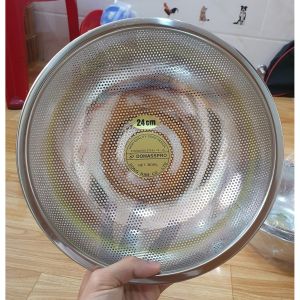 Rá (rổ) Inox cao cấp size 18cm - 27cm
