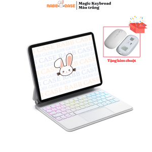 Bao da bàn phím Smart Keybroad dành cho các dòng iPad Gen 10 Air 4/5 10.9" Pro 11" 12.9 inch có đèn LED nền RGB