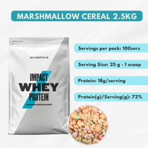 Myprotein Impact Whey Protein | Whey Protein Powder 2.5kg | Build Muscle | Various Flavors  - Ultimate Sup