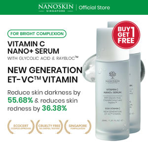[Buy 1 Get 1] Nano Skinz SG Vitamin C Serum 30ml - Healthy Bright Skin Beauty Health Care Dark Spots Removal