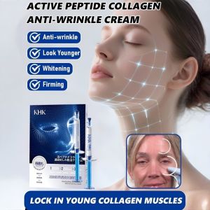 Active Peptide Collagen Transdermal Anti Wrinkle Cream Moisturizes Hydrates Softens Smooths and Plumps the Skin活肽胶原透皮抗皱肌活霜