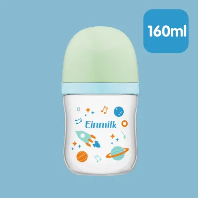 Einmilk Feeding Bottle Neck Wide PPSU Baby Anti-colic With Handle Anti-fall 160ml Sippy Cup