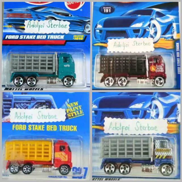 Hot wheels ford store stake bed truck