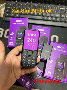 Điện Thoại 4G inoi 240 4G xài sim Mobi ok  - Bảo hành 12 tháng chính hãng