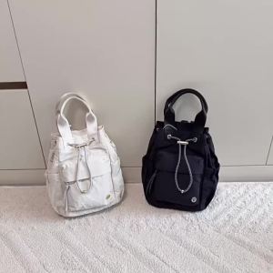 2026 New Convertible Drawstring Multifunctional drawstring bucket bag mini5L It can be used for both single and double purposes