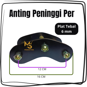 Anting peninggi per daun Panther Kijang Carry Futura Katana T120ss Jimny Taft Jeep