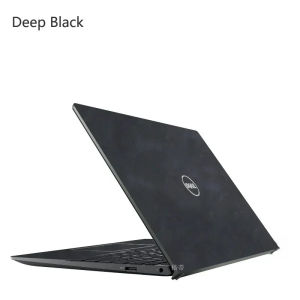 Crazy Horse Leather Laptop Sleeve Case with Sticker for Inspiron 15 3520 2022 15.6 Inch