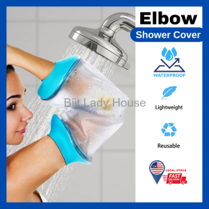 (READY STOCK) PICC Line Bath Shower Waterproof Cover Elbow Upper Arm Wound Injury Reusable Shower Case Cover Protector Keep Wound Bandage Dry Watertight Seal