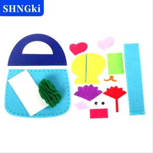 [COD] 🔥🔥🔥SHNGki 8Pcs Trẻ Em May Kit DIY Cảm Thấy Bộ Dụng Cụ May Mầm Non Giáo Dục Đồ Chơi Thủ Công Cảm Thấy Với An Toàn Kim Cho Bé Trai Cô Gái Người Mới Bắt Đầu