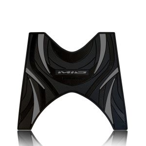 Karpet Motor Mio Soul Karburator Bahan Karet Tebal tidak luntur Anti Slip Nyaman Digunakan