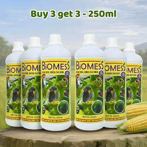 [BIG DEAL BUY 3 GET 3] Biomess Extra Organic Foliar Fertilizer 250ml: Natural Plant Protection Against Insects
